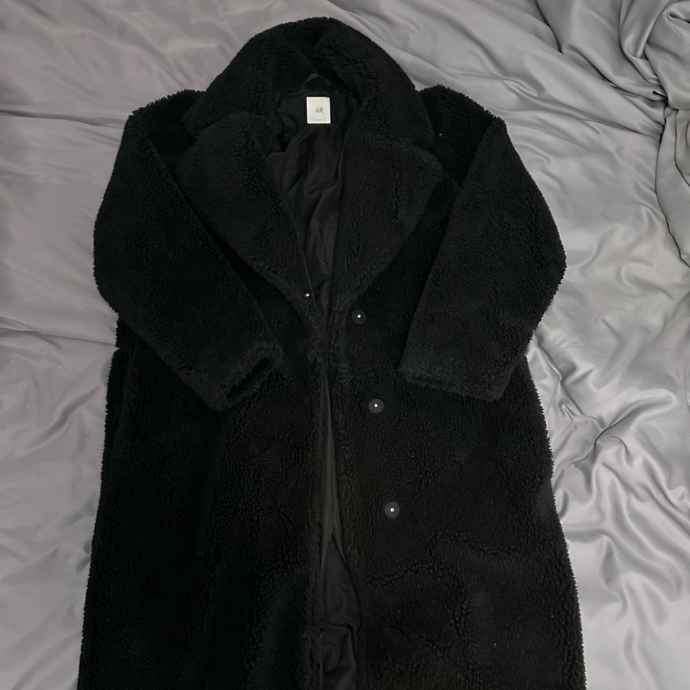 H&M Long Pile Jacket